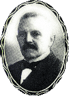 Porträtt på Oskar Lempe från tidigt 1900-tal.