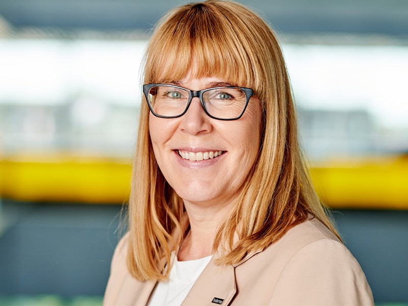 Porträtt Stina Nordström.