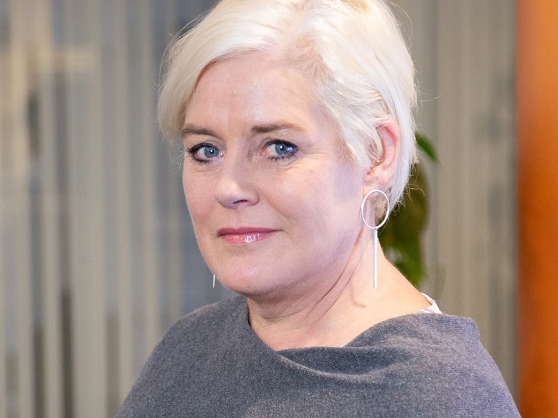 Porträtt Berit Frank-Lundström.