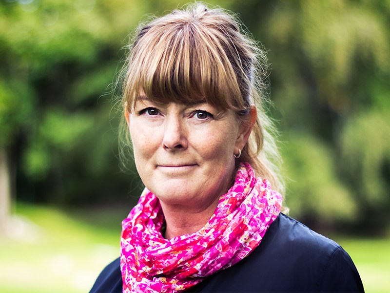 Porträtt Tina Ekström.
