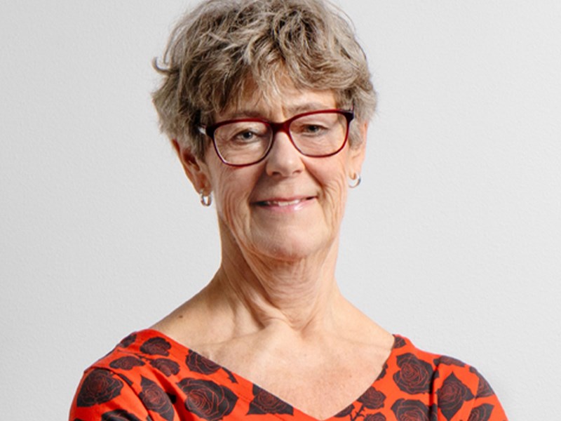 Porträtt Marianne Backrud-Hagberg.