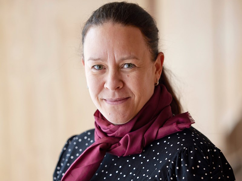 Porträtt Maria Wetterstrand.