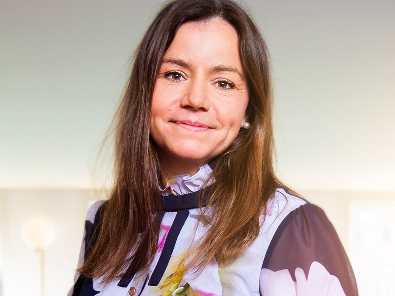 Porträtt Stina Andersson.