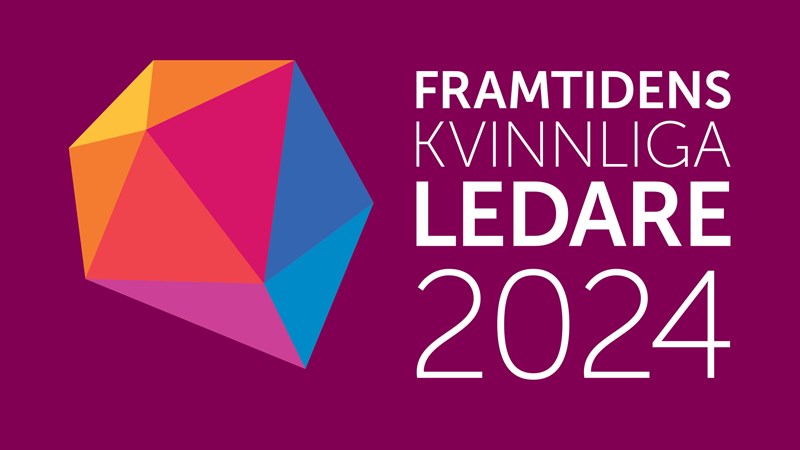 Logotyp för Framtidens kvinnliga ledare 2024.