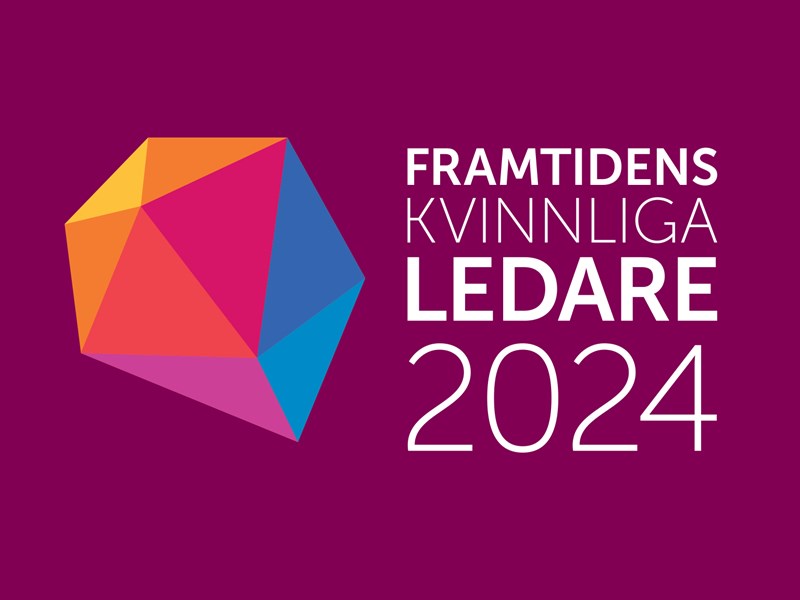 Logotyp för Framtidens kvinnliga ledare 2024.