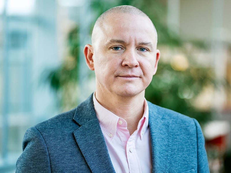 Porträtt Joacim Strömblad.