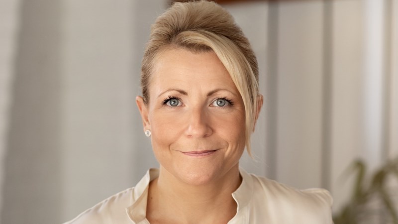 Porträtt Margaretha Öström.